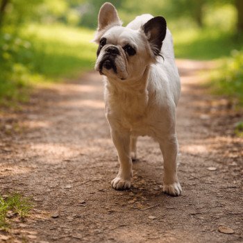 chien Bouledogue francais Caille fauve fluffy Seattle de l'Elevage du Domaine Étoilé 🌟 Élevage de la vallée sacrée du bouledogue
